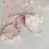 Baby Meisje Jumpsuit – Roze Konijn Patroon