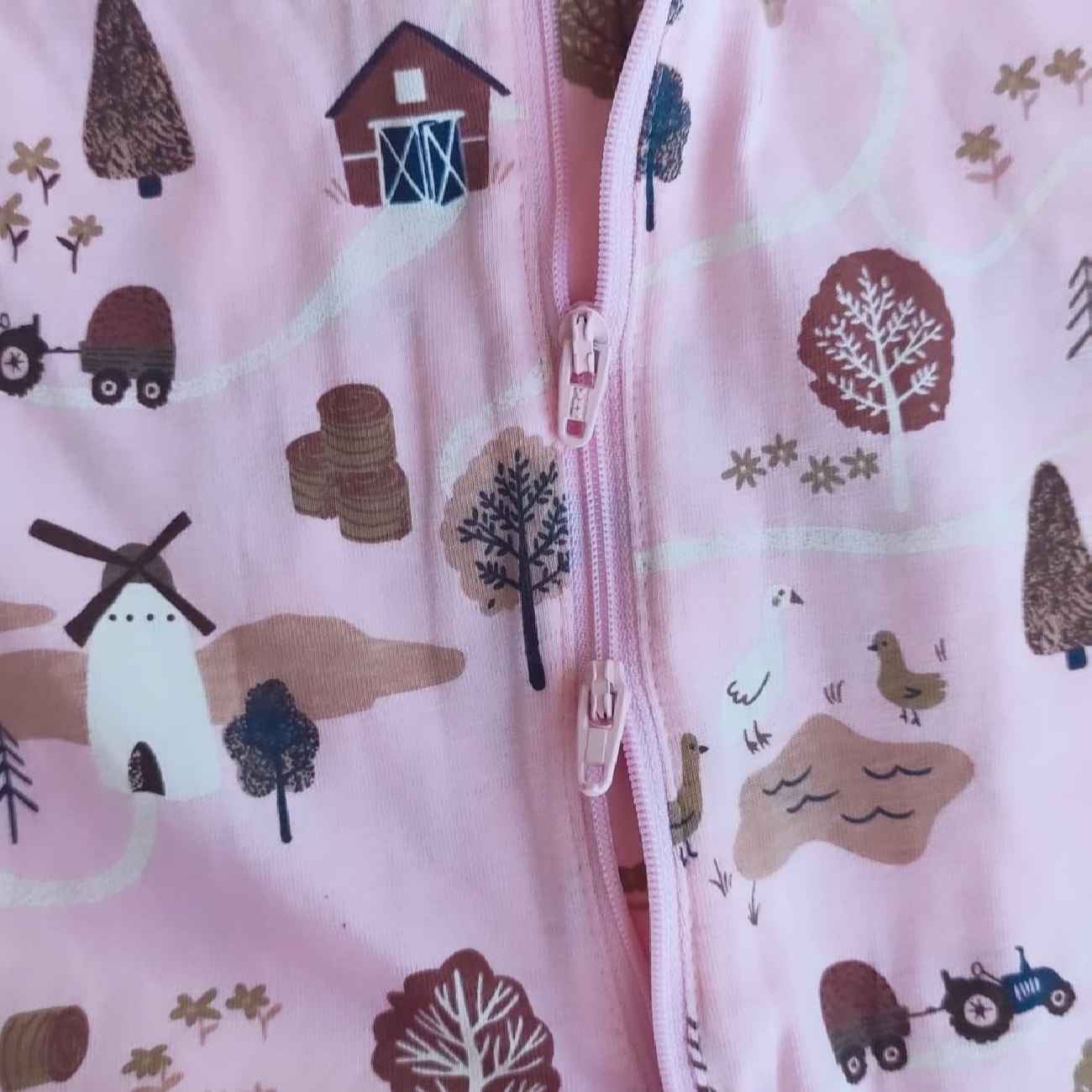 Baby Meisje Jumpsuit – Roze Jungle