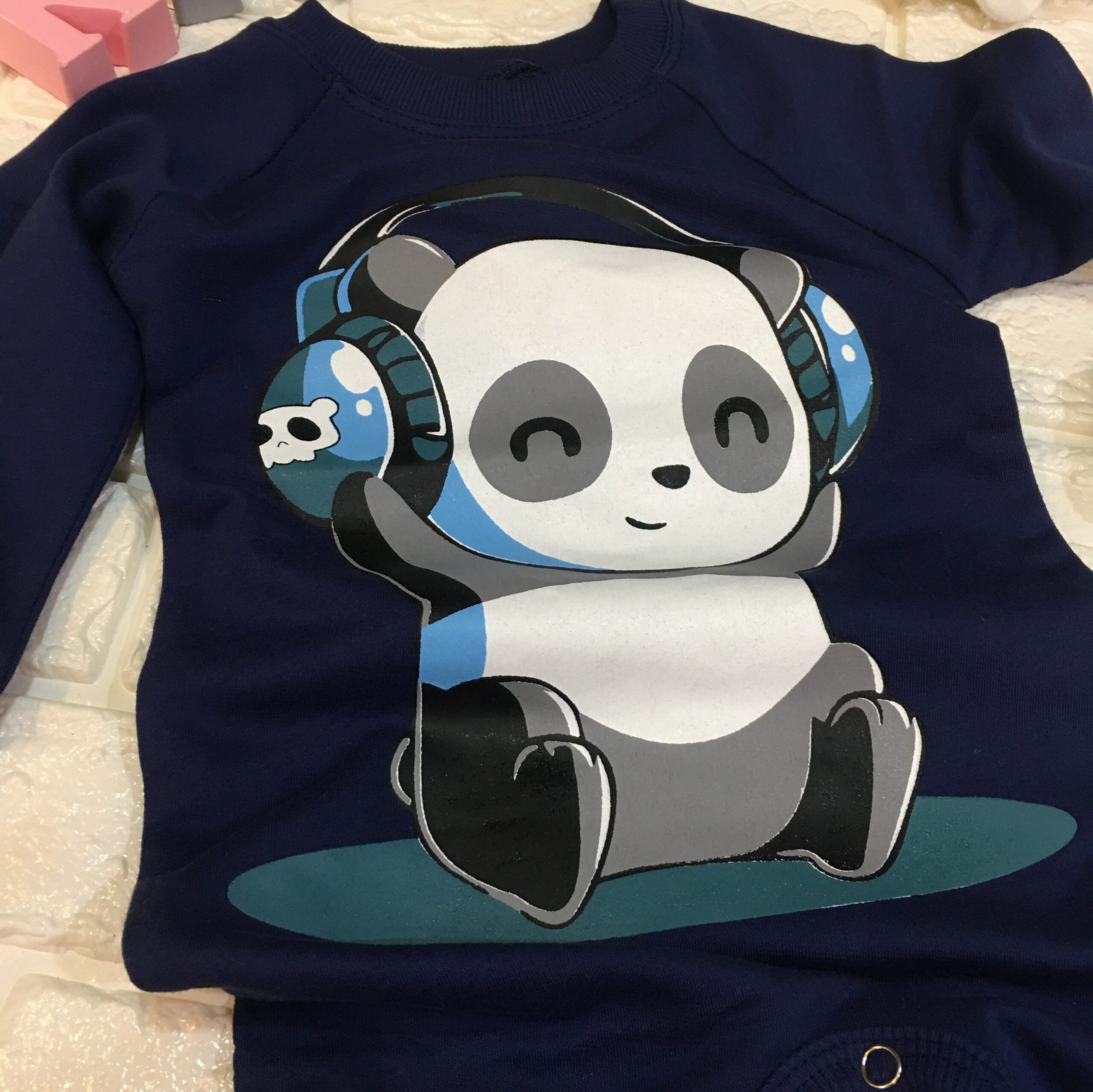 Baby Jumpsuit Lange Mouwen – Muzikale Panda