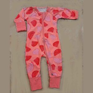 Baby Meisje Jumpsuit – Watermeloen Rood