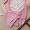 Baby Jumpsuit en Hoed Set – Roze Bunny
