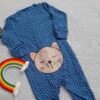 Baby Jumpsuit Lange Mouwen – Dreamy Dots Navy