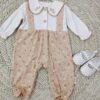 Baby Meisje Jumpsuit – Bloemenpatroon