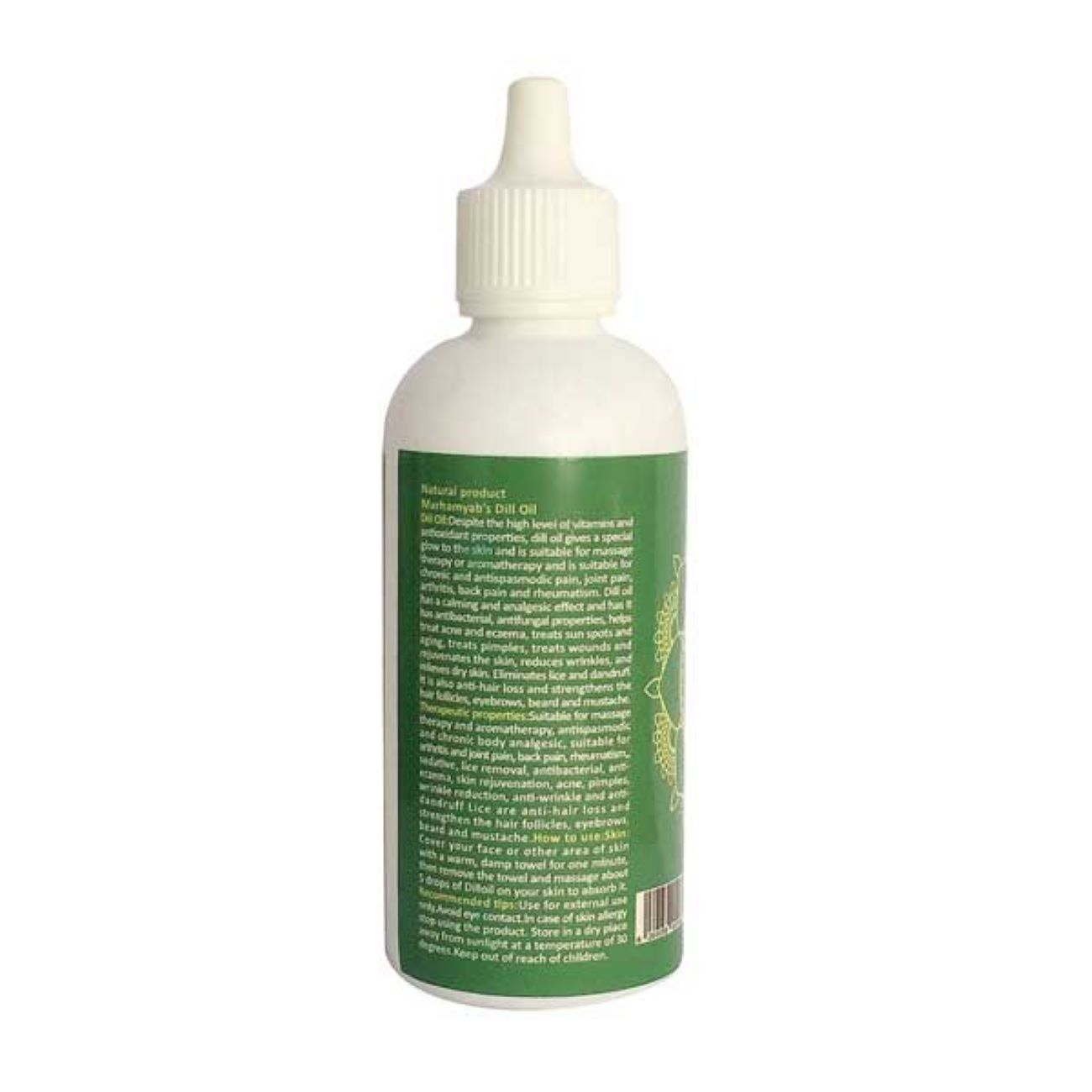 Merham Yab Baard- en Snorolie Dille 80 ml