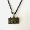 Bronzen Sieradenset – Artistiek Camera Ontwerp