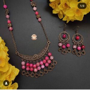 Bronzen Sieradenset – Uniek Bohemien Ontwerp