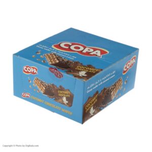 Cacaowafel met kokossmaak – 12 stuks in 1 verpakking