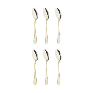 Set van 6 Stalen Jamlepels – Model Veniz