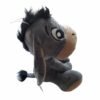Grijze Ezel Knuffel – 34 cm