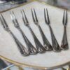 RVS Dessertvorken – Zilverkleurig (Set van 6)