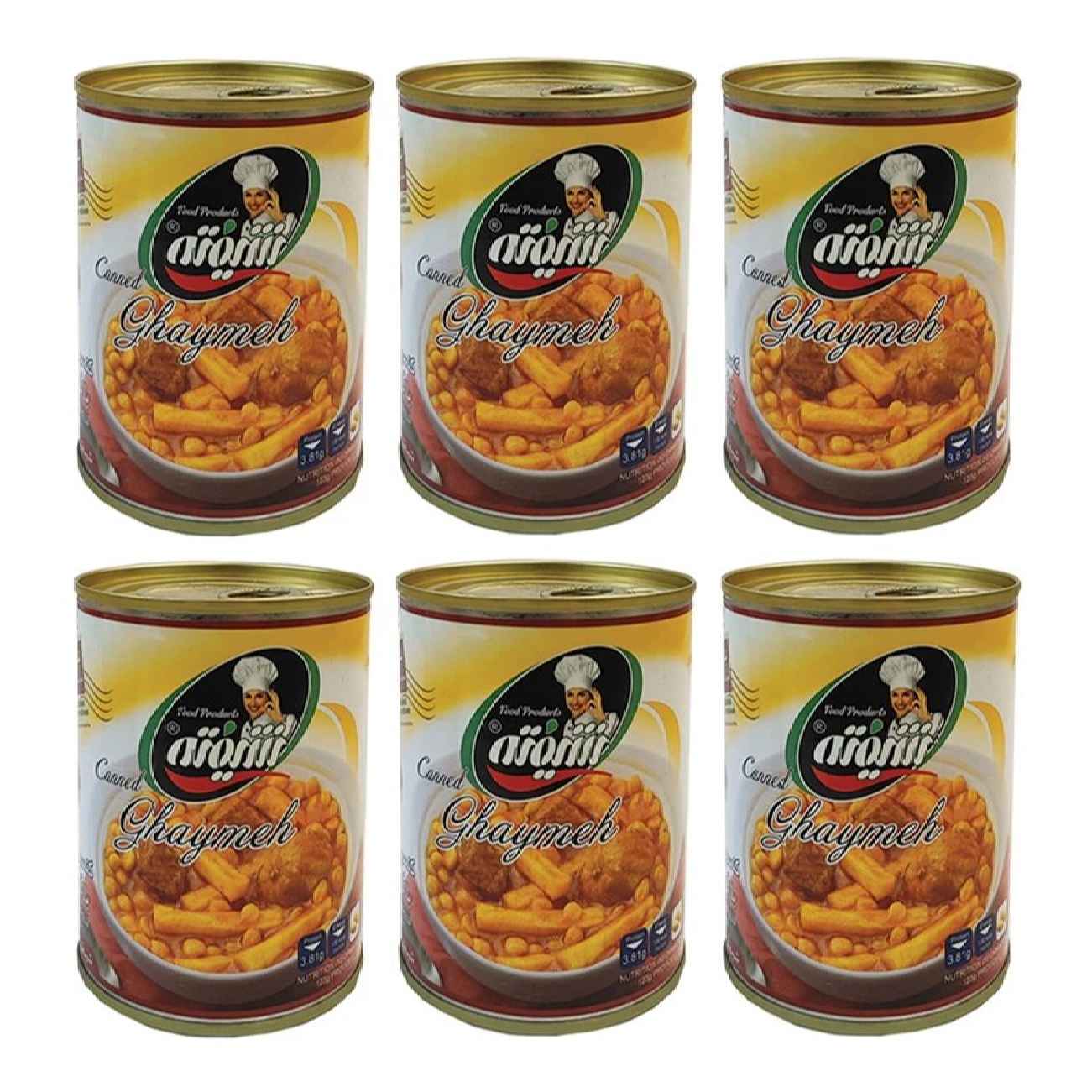 Gheymeh Bademjan met Soja Vegan Perzische Delicatesse – 370 gr (x6)