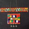 Handgemaakt geborduurd sieradenset armband en ketting