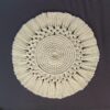 Handgemaakte Macramé Placemat – Crème
