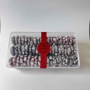 Huisgemaakte Crinkle Koekjes Chocolade & Rode Fluweel Smaak