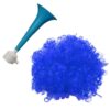 Iraanse Fan Pruik Set voor Esteghlal – Blauw