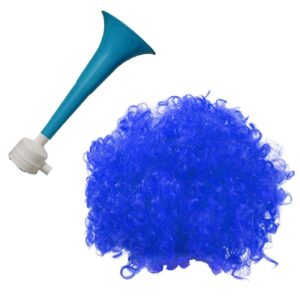 Iraanse Fan Pruik Set voor Esteghlal – Blauw