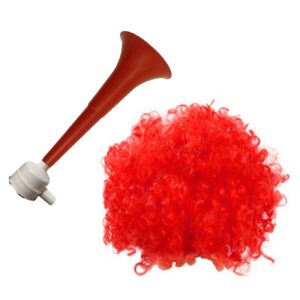 Iraanse Fan Pruik Set voor Perspolis – Rood