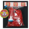 Iraanse Fan Pruik Set voor Perspolis – Rood