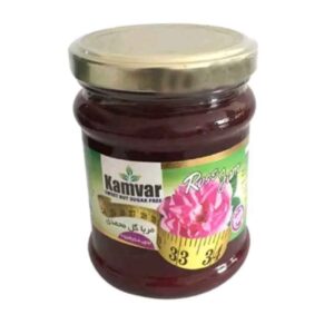 Iraanse Jam – Damastroos Kamvar suikervrij, 2x 280g