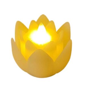 Bloemvormige LED Kaarsen – Minimalistisch (Set van 2)