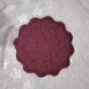 Macramé Placemat Crimson Blossom – Ingewikkeld Bloemmotief