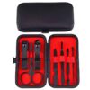 Zwarte Manicure en Pedicure Set – 9-delig