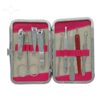 Roze Manicure en Pedicure Set – 9-delig