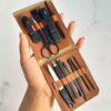 Titanium Manicure en Pedicure Set – 12-delig