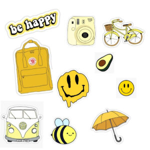 Mobiele Telefoonsticker – Emoji Trendstickers