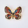 Moderne Vlinder Broche – Edelsteen Ontwerp