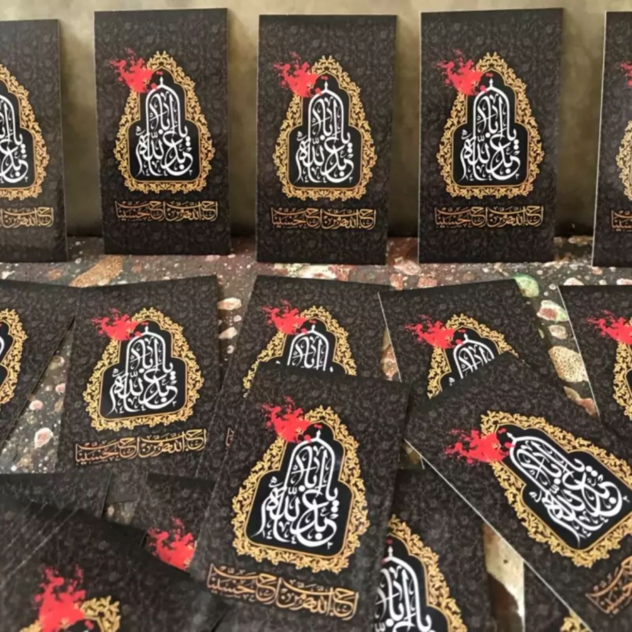 Zelfklevende Stickerset met Muharram Thema (100 stuks)