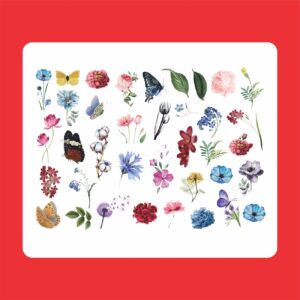 Nagelstickers – Blad & Bloem Ontwerp (5st)