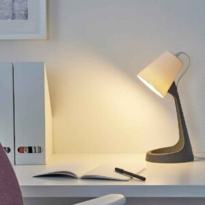 Plastic Bureaulamp – Lineair Licht Het Gestreepte