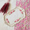 Polyresin Dienblad – Delicaat Bloemen & Golvende Rand Ontwerp