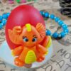 Oranje Draak Figuurtjes van Polymeerklei (Set van 2)