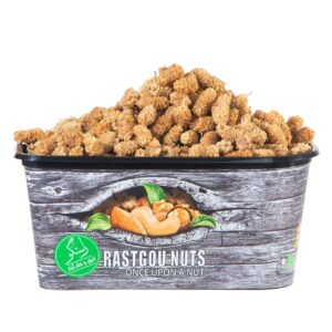 Premium Perzische Gedroogde Witte Moerbeien – Natuurlijk Zoet & Voedzaam 500 gr