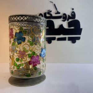 Hars Kaarshouder – voor Huisdecoratie met Bloemenpatroon