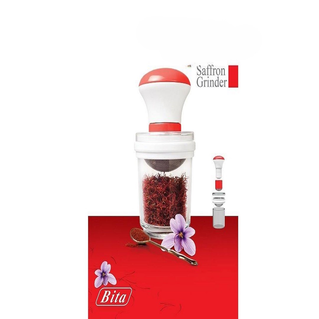 Handmatige Saffraanmoler – Compact voor Kleurextractie