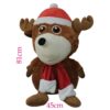Kerstman Hoed Hert Ontwerp Pop – Schattige Pluche Poppen voor Gezellige Momenten
