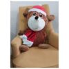 Kerstman Hoed Hert Ontwerp Pop – Schattige Pluche Poppen voor Gezellige Momenten