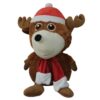 Kerstman Hoed Hert Ontwerp Pop – Schattige Pluche Poppen voor Gezellige Momenten