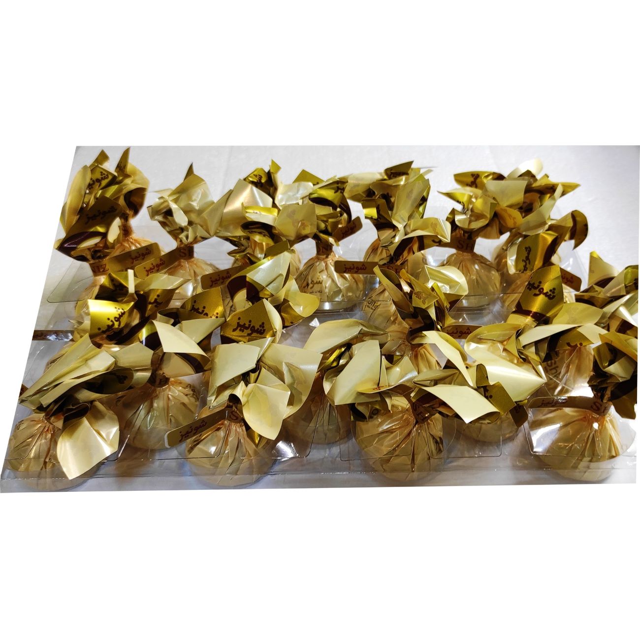 Shoniz Flag hazelnootvulling melkchocolade – 400g