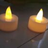 LED Waxinelichtjes Wit – Sfeervolle Set van 10