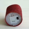 LED Waxinelichtjes Rood Glitter – Feestelijke Set van 10