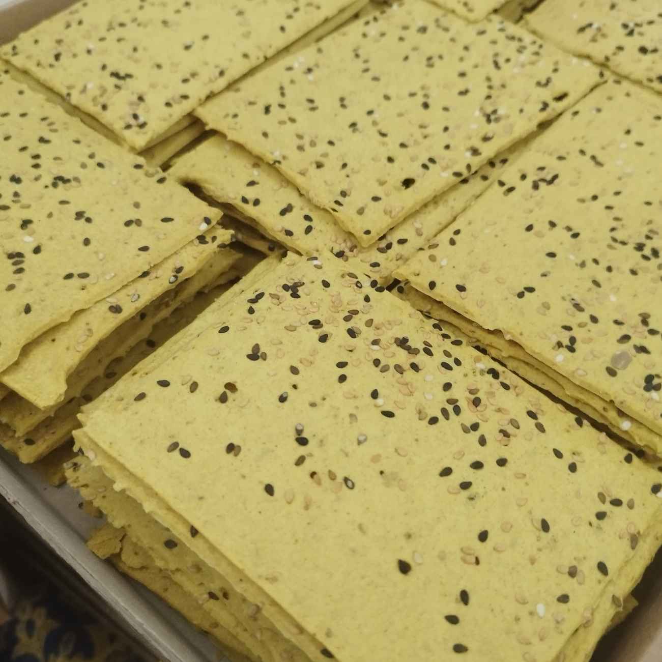 Traditioneel Perzisch Kruid en Sesam Crackers 500 gr
