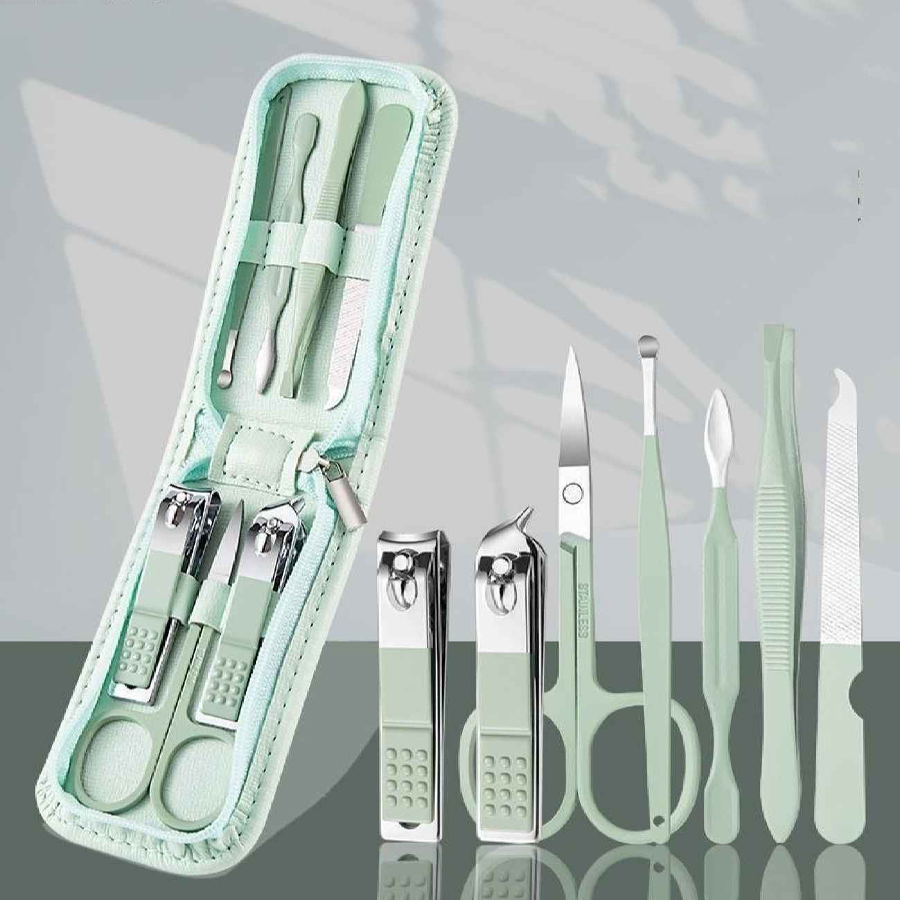 Manicure & Pedicure Reisset – 7-Delig Turkoois