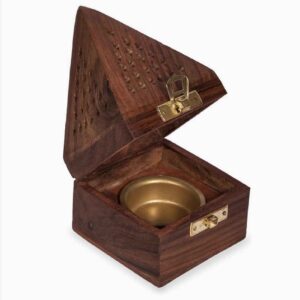 Houten Bakhoorbrander – Klein Piramide Model