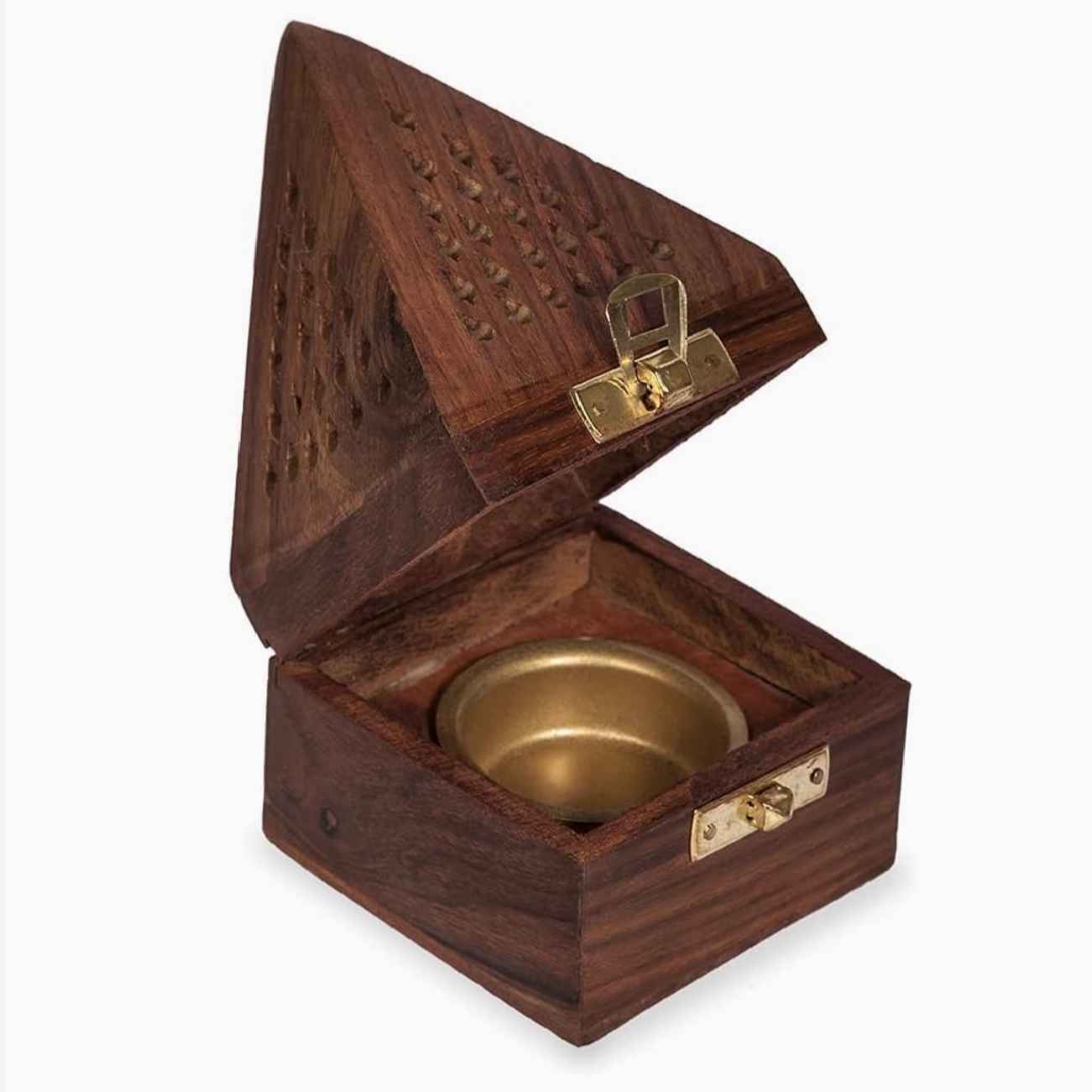 Houten Bakhoorbrander – Klein Piramide Model