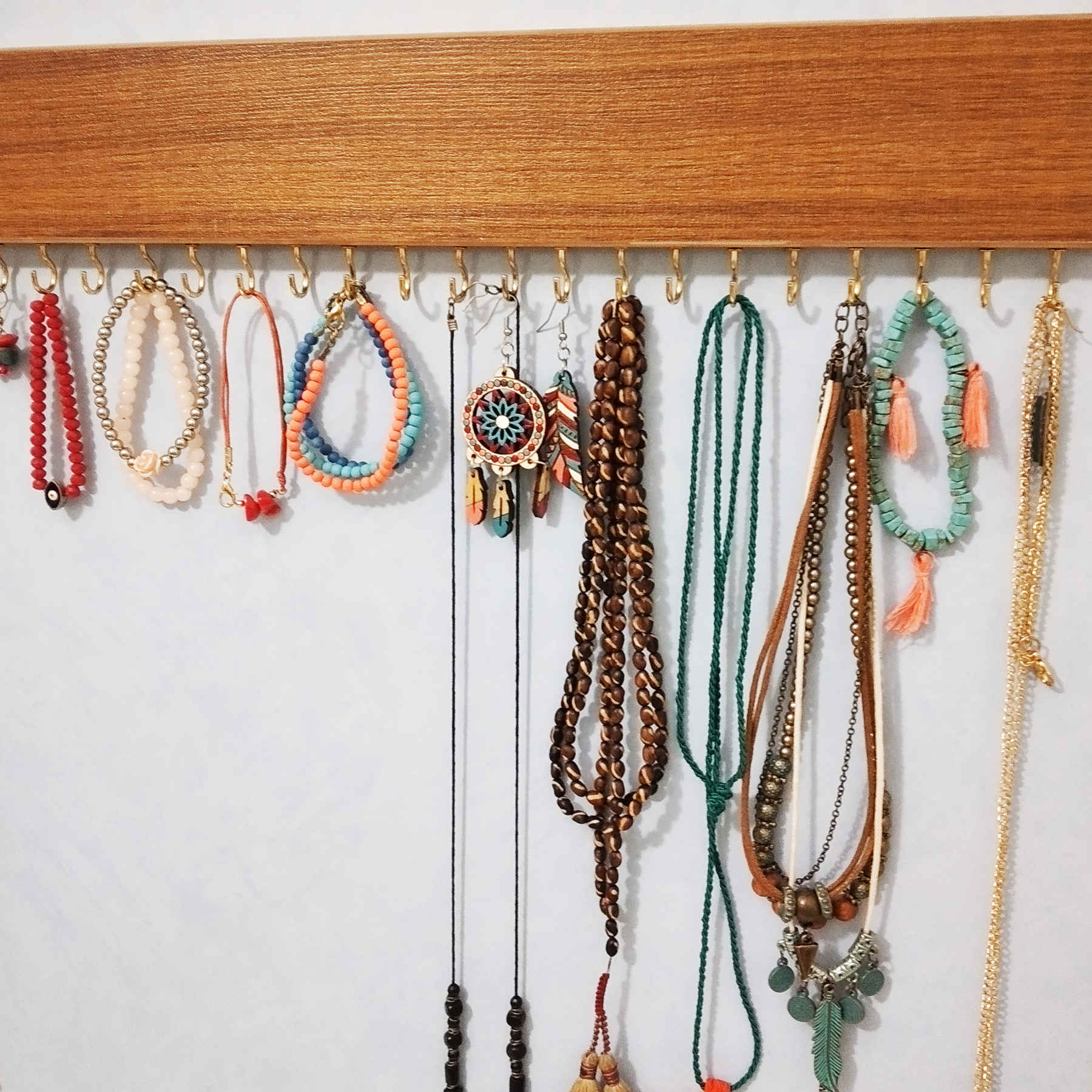 Houten sieradenhouder & organizer – Voor Thuis of Boetiek