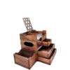 Houten Make-up en Schrijfwaar Standaard met 4 Laden